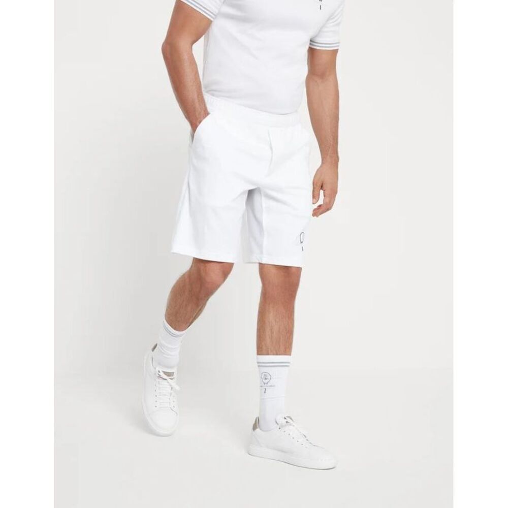 Brunello Cucinelli White Cotton Men's Shorts